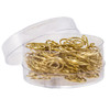 Gold Wire Ornament Hooks, 50-Piece Set