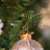 Gold Wire Ornament Hooks, 50-Piece Set