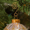 Gold Wire Ornament Hooks, 50-Piece Set