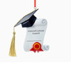 Graduation Diploma Ornament For Personalization