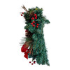 24" Decorated Unlit Green Wreath