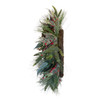24" Decorated Unlit Rattan With Pinecones Wreath