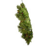 24" Pre-Lit Multicolor Incandescent Pinecone Wreath