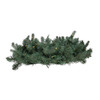 24" Battery-Operated Pre-Lit Warm White Cluster LED Noble Fir Wreath