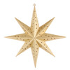 Large Gold Star Ornament