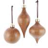 Modern Winter Ball, Drop & Onion Ornament, 3 Assorted
