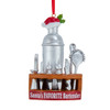 "Santa's Favorite Bar Caddy" Ornament