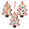 Candy & Gingerbread Tree Ornaments, 3 Assorted