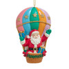 Carnival Santa In Hot Air Balloon Ornament