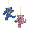 Grateful Dead™ Bedazzled Bear Ornaments, 2 Assorted