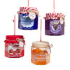 Jam Ornaments, 4 Assorted