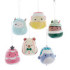 Squishmallows® Character Ornaments, 6 Assorted 