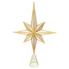 16.3" Modern Gold Star Treetop