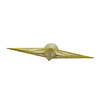 16.3" Modern Gold Star Treetop
