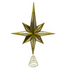 16.3" Modern Gold Star Treetop