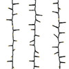 148' 1,800L Warm White LED Multifunction Rice Lights With Green Wire On Spool