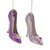 High Heels Ornaments, 4 Assorted 