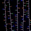 49' 600L Multicolor 3MM LED Multifunction Rice Lights With White Wire On Spool