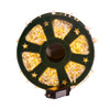 49' 600L Warm White 3MM LED Multifunction Rice Lights With White Wire On Spool