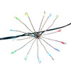 12' 75L RGB Superbright Twinkle LED Cluster Burst