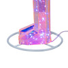 24" Pink Iridescent Cool White LED Lighted Nutcracker