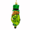 Noble Gems™ Glass Leprechaun Ornament