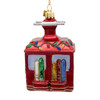 Noble Gems™ Glass Ski Gondola With Santa Ornament