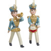 5.25" Ballet Boy & Girl Soldier Ornaments, 2 Assorted 