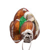 Noble Gems™ Glass Football With Shoes Ornament