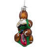 Noble Gems™ Glass Football With Shoes Ornament