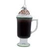 Noble Gems™ Glass Irish Coffee Ornament