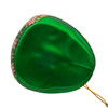 Noble Gems™ Glass Plaid Flat Cap Ornament
