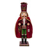 15" Burgundy Wine Nutcracker