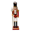 24" Battery Operated Lighted Musical Nutcracker