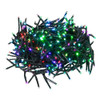 16' 480L RGB 3MM LED Cluster Garland With Green Wire
