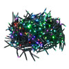 16' 480L RGB 3MM LED Cluster Garland With Green Wire