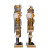 15" Gold Nutcrackers, 2 Assorted
