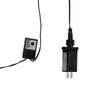 16' 480L Warm White 3MM LED Multifunction Cluster Garland With Green Wire