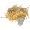 16' 480L Warm White 3MM LED Multifunction Cluster Garland With White Wire