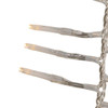 16' 480L Warm White 3MM LED Multifunction Cluster Garland With White Wire