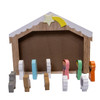8" Children's Nativity With Stable, 11-Pieces