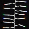 33' 1,000L Multicolor 3MM LED Multifunction Cluster Garland With Clear Wire