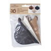 Large Honeycomb Paper Ornaments Set, 3-Pieces