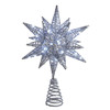 11“ 60L Cool White Twinkling Superbright LED Silver Starburst Treetop