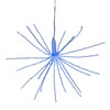 12" 3D Starburst with 120 Blue Fairy LED Lights