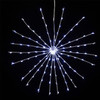 12" 120L Cool White Fairy LED 3D Starburst Light