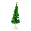 27.5" Battery Operated Multicolor LED Lighted Tree With Color Balls 