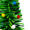 27.5" Battery Operated Multicolor LED Lighted Tree With Color Balls 