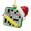 Noble Gems™ Glass Crossword Puzzle Ornament