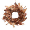 Feather Wreath Ornaments, 2 Assorted